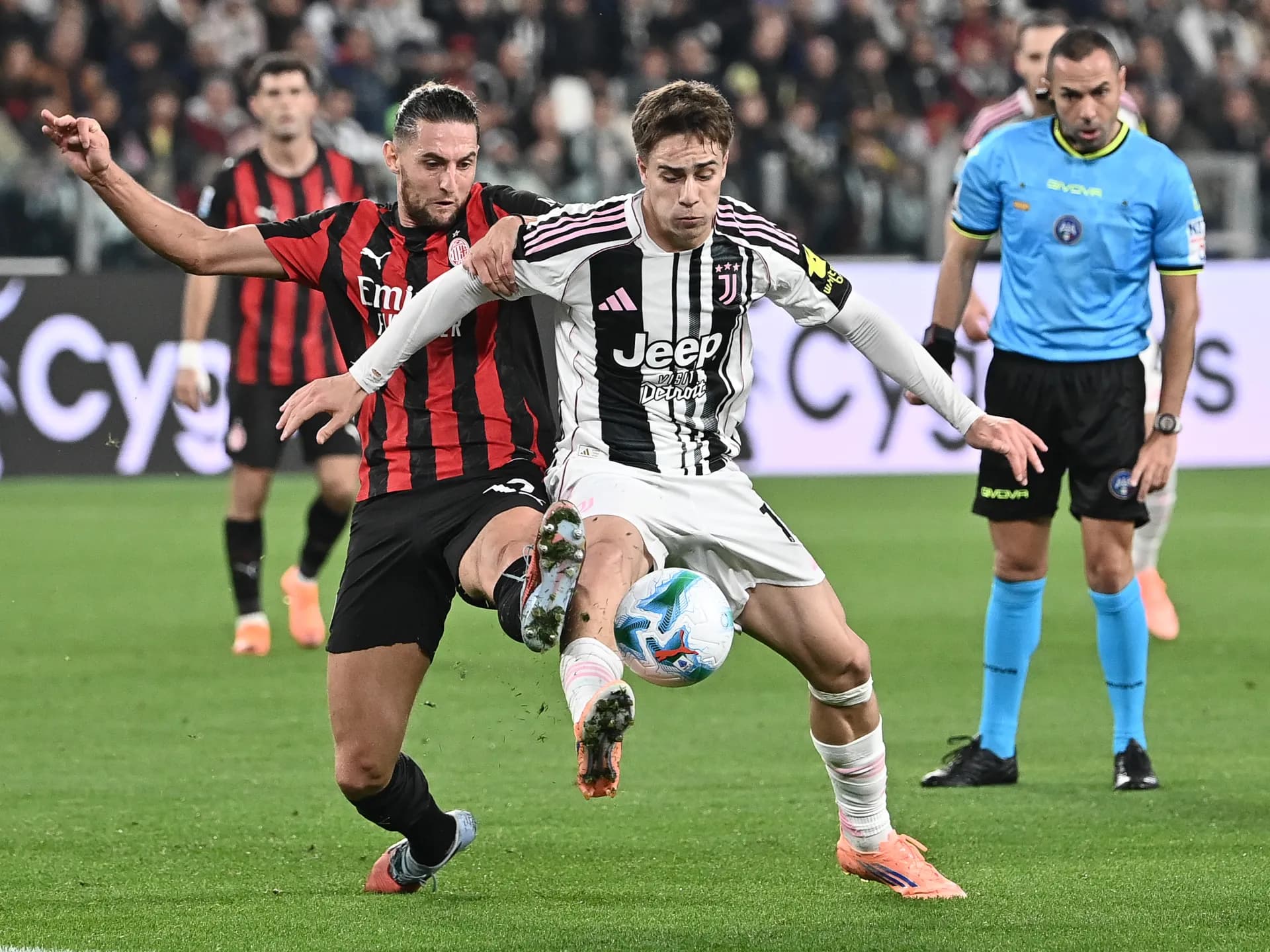 Juventus and Milan face off in Serie A
