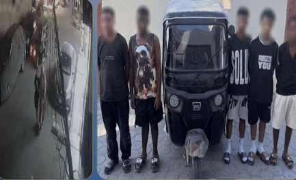 Five detained over burning bottle attack in Alexandria