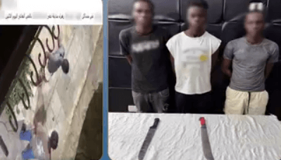 مشاجرة بسلاح أبيض بين أجانب في مدينة نصر وتم القبض عليهم