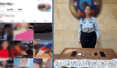 Content creator linked to cannabis in Tagammu