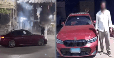 Driver detained for risky stunts at Menoufia wedding