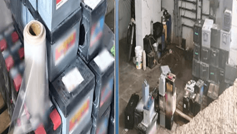 Fake batteries confiscated in Dakahlia