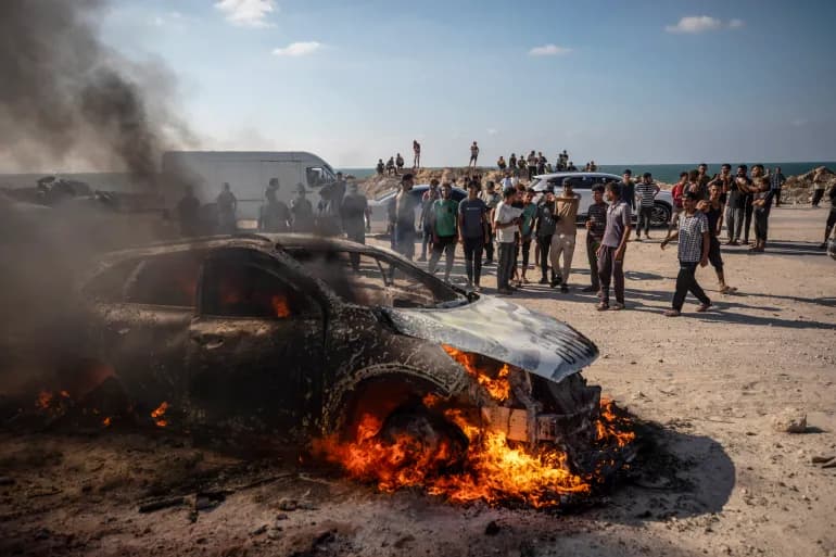 Gaza clashes: 2 soldiers killed by drone explosion