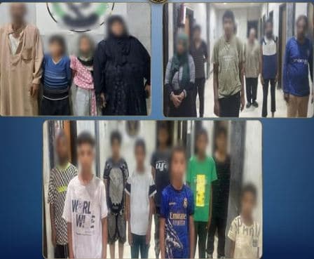 Eight detained for exploiting children in Cairo