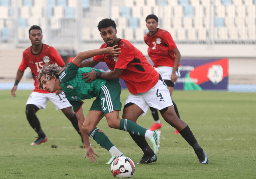 منتخب مصر للشباب يتأهل عقب فوز على الجزائر