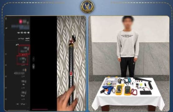 Student selling electrical sparks online in Alexandria