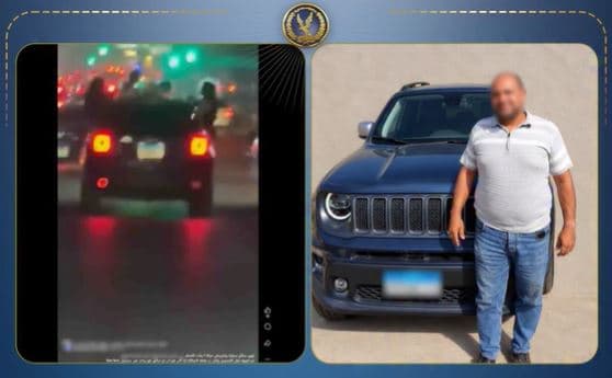 Cairo driver lets children sit outside windows