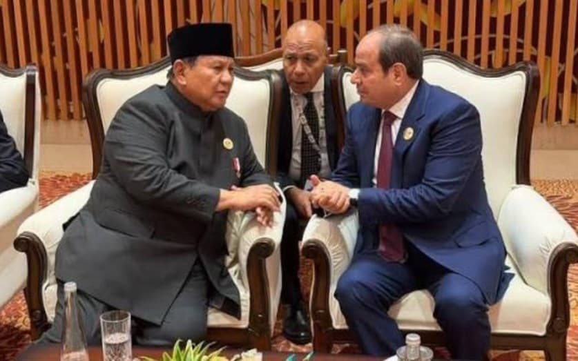 السيسي يؤكد تعزيز التعاون مع إندونيسيا