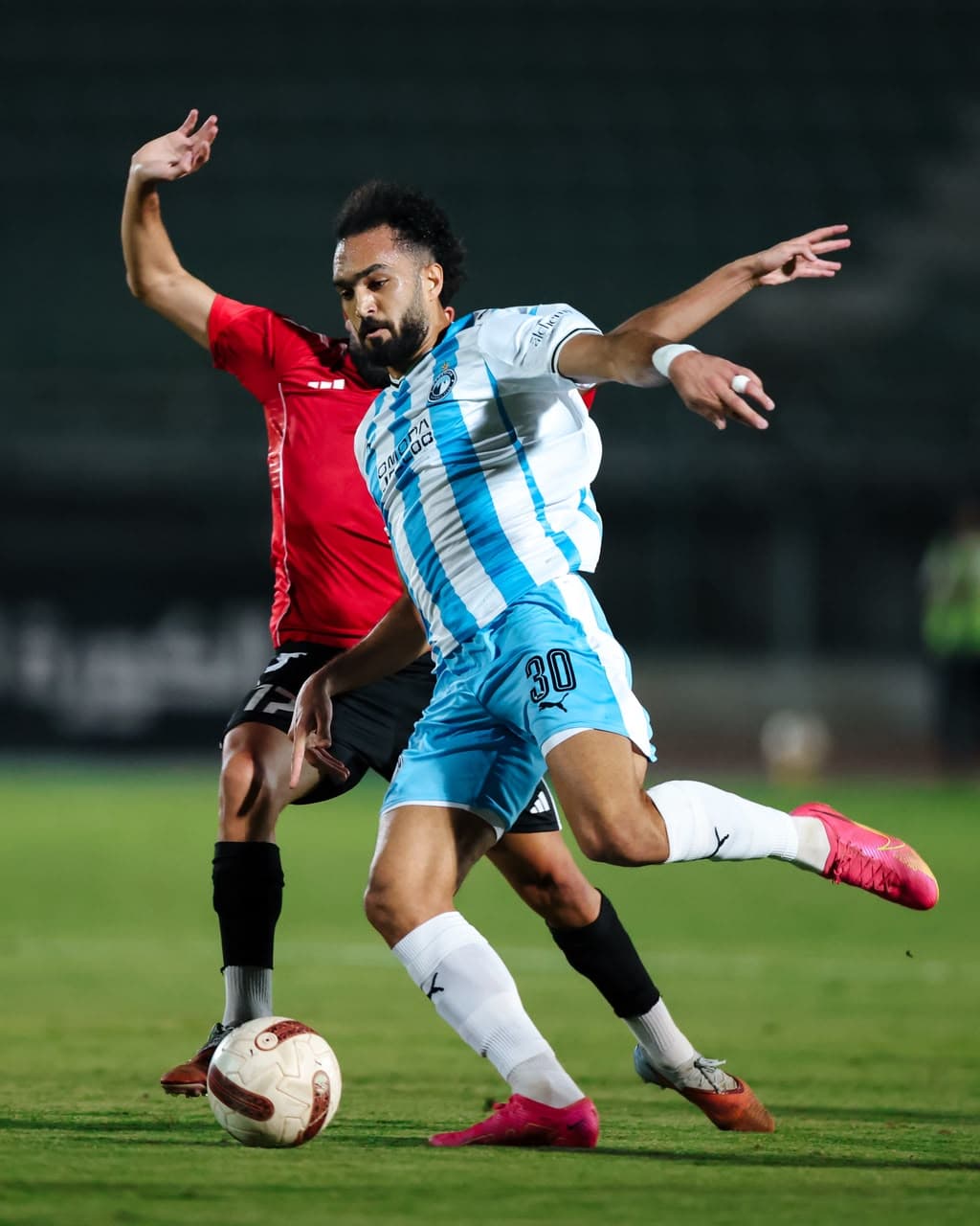 Pyramids ahead of Talaa El Gaish 2-1 at halftime