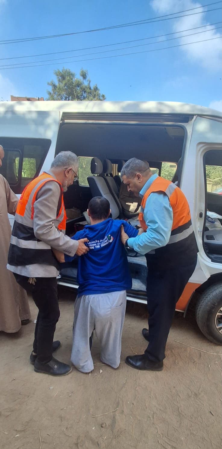 Rapid Team Transfers Disabled Man to Care Home in Al-Gharbia