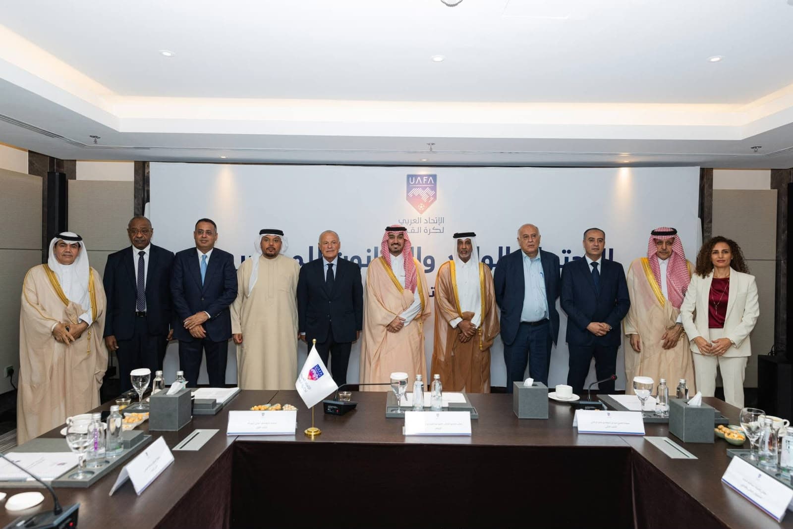 Abu Rida Discusses Arab Club Championship Planning