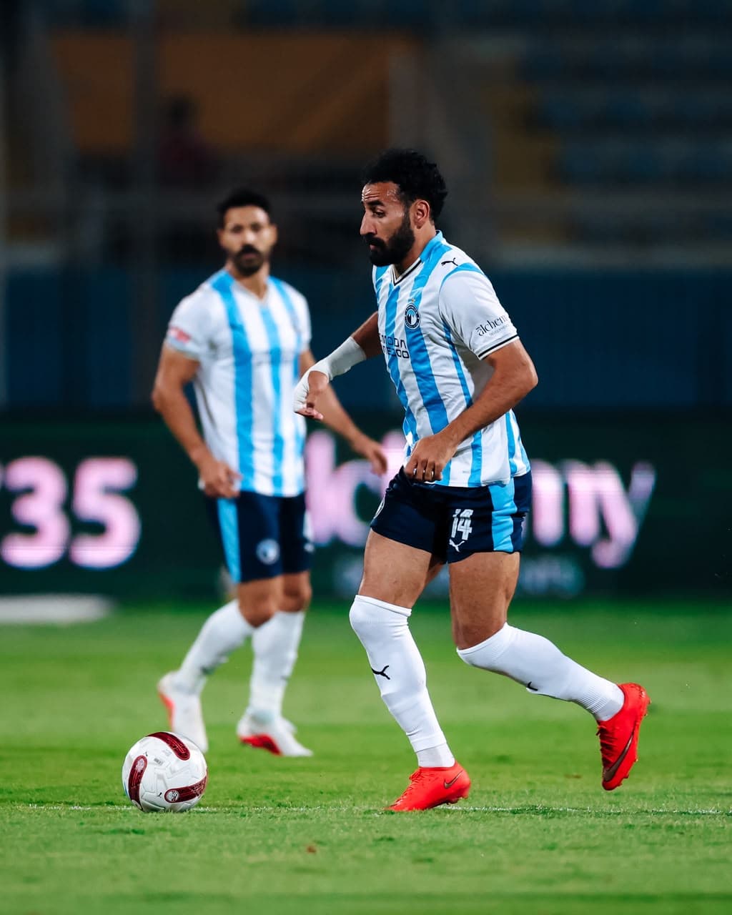 Pyramids tops Egyptian League with big win