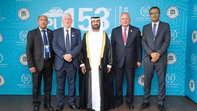 وفد البرلمان العربي يلتقي رئيس مجلس العموم البريطاني في تنزانيا