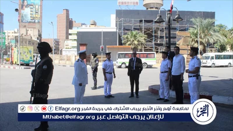 Souha Police Chief Reviews Checkpoints