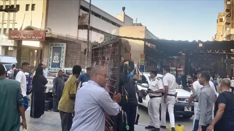 Aswan cracks down on 115 illegal occupations