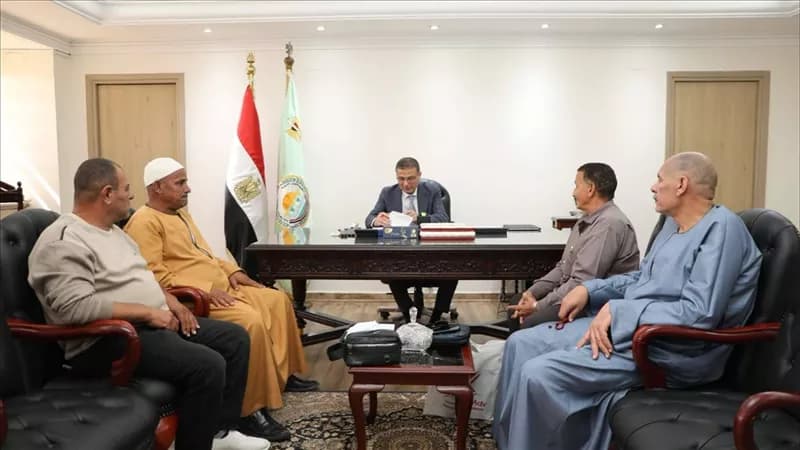Agriculture Minister Meets Farmers in Beheira