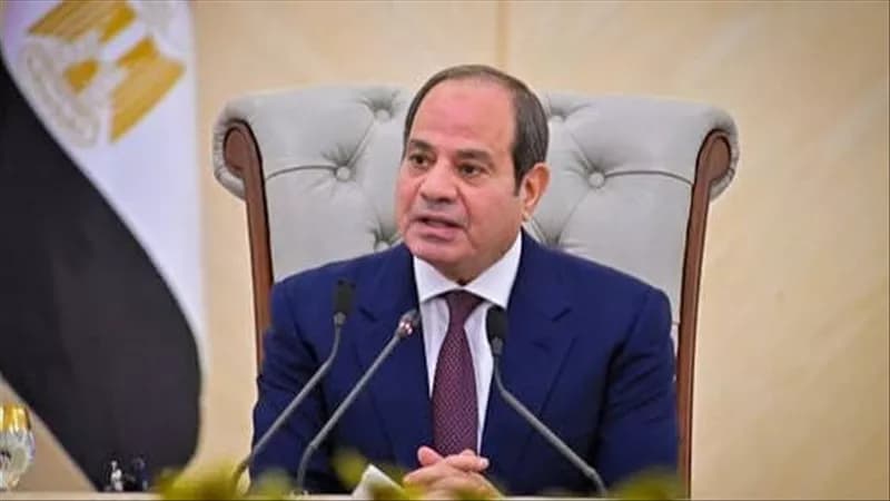 السيسي يتمنى شفاء البابا ليو الرابع عشر