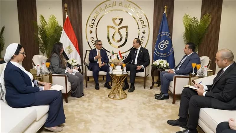 رئيس هيئة الرعاية الصحية يناقش تعزيز التعاون مع السفارة الجزائرية