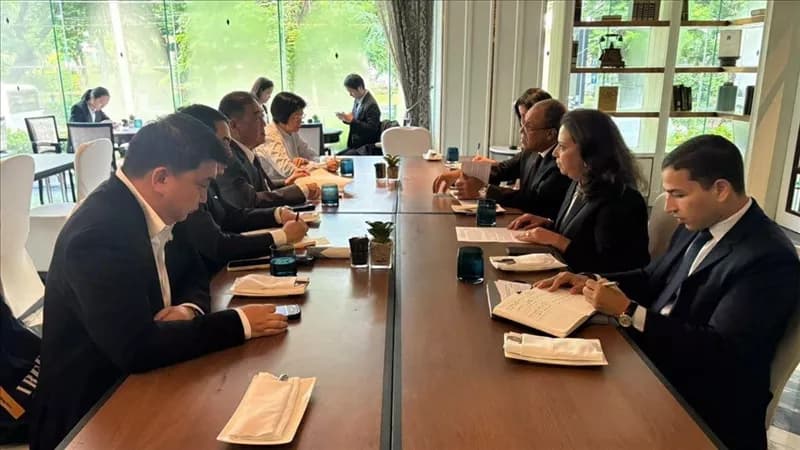 Finance Minister talks trade cooperation