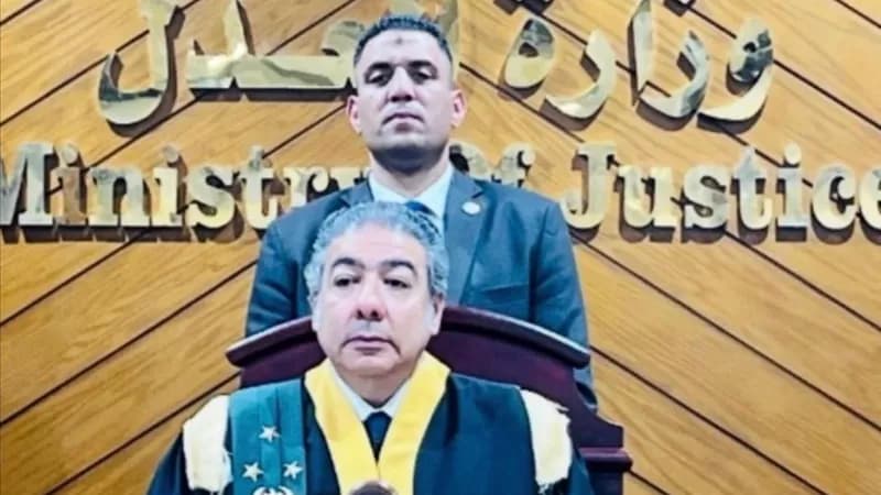 مستشار سامح عبد الحكم يتولى رئيسة جنايات الإرهاب بوادي النطرون مع عضو جديد