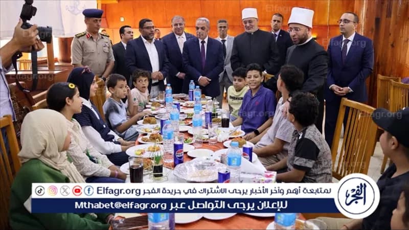 وزير الأوقاف ومفتي الجمهورية يزوران أطفال الإسماعيلية