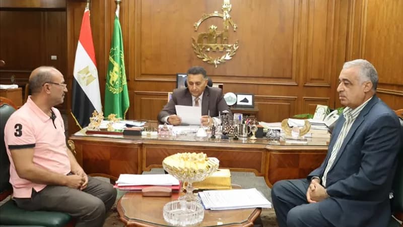 Qalyubia Governor Reviews New Transit Plan