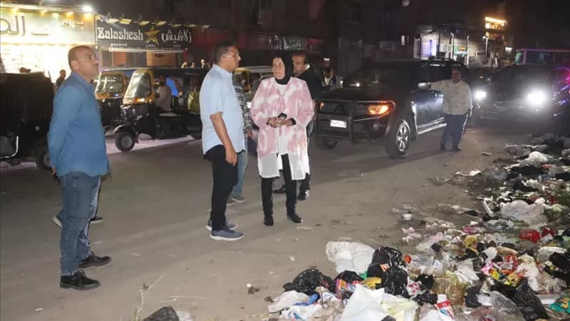 محافظ القليوبية يمنح شركة نهضة مصر فرصة أخيرة لتحسين نظافة شبرا