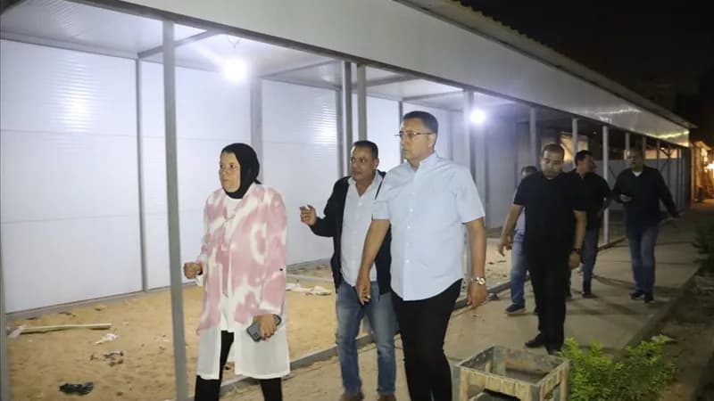 Qalyubia Gov reviews Boulaqiya Canal progress