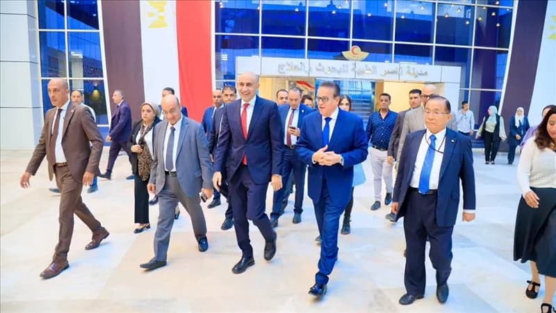 Health, Education Ministers visit Nasser Institute