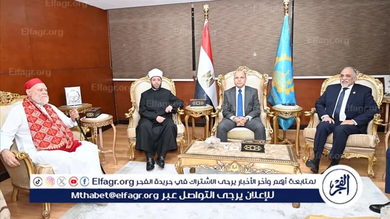 قيادات دينية تحتفل بمولد السيد البدوي في طنطا