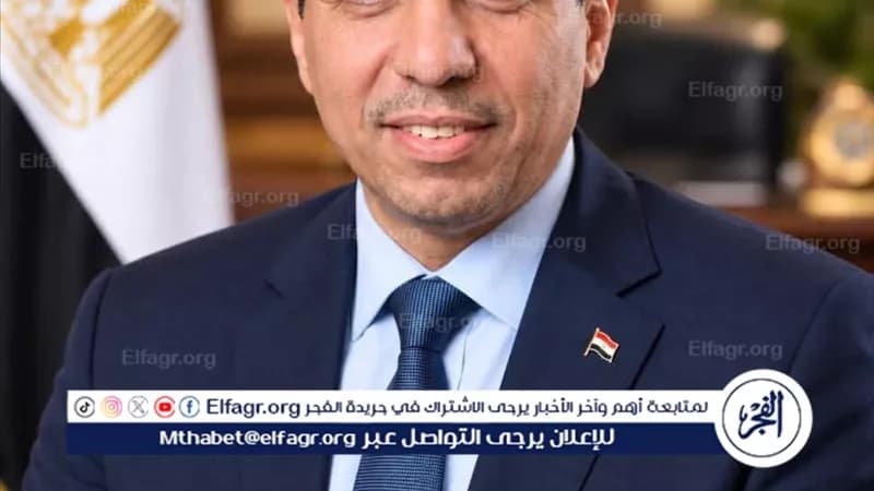 محافظ المنيا يهنئ سعيد محمد حسن على التعيين