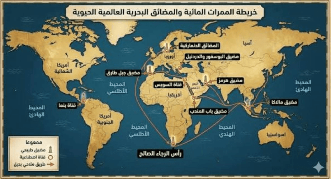 هل المضائق البحرية تتسبب في الحروب