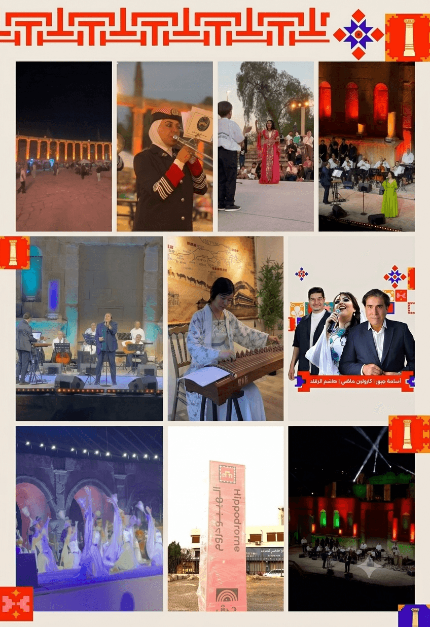 مهرجان جرش 40 يحتل المملكة بعروض وأصوات أردنية