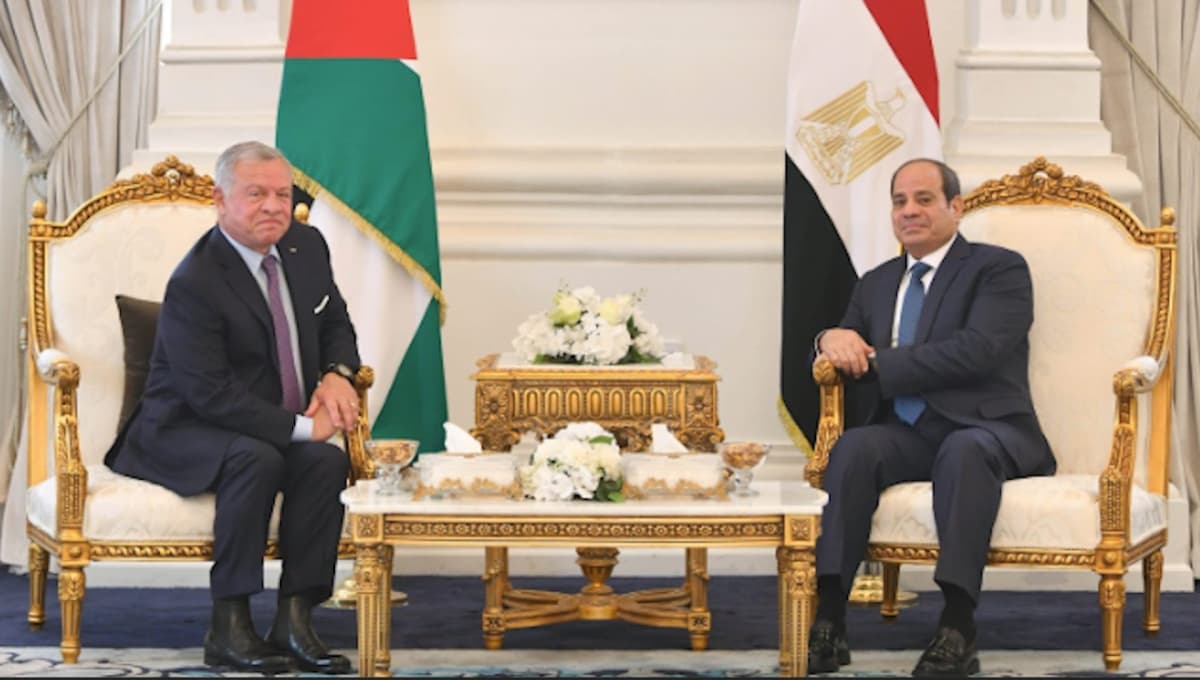 الملك وسيسي يدعوان لتكثيف الجهود لعودة الاستقرار