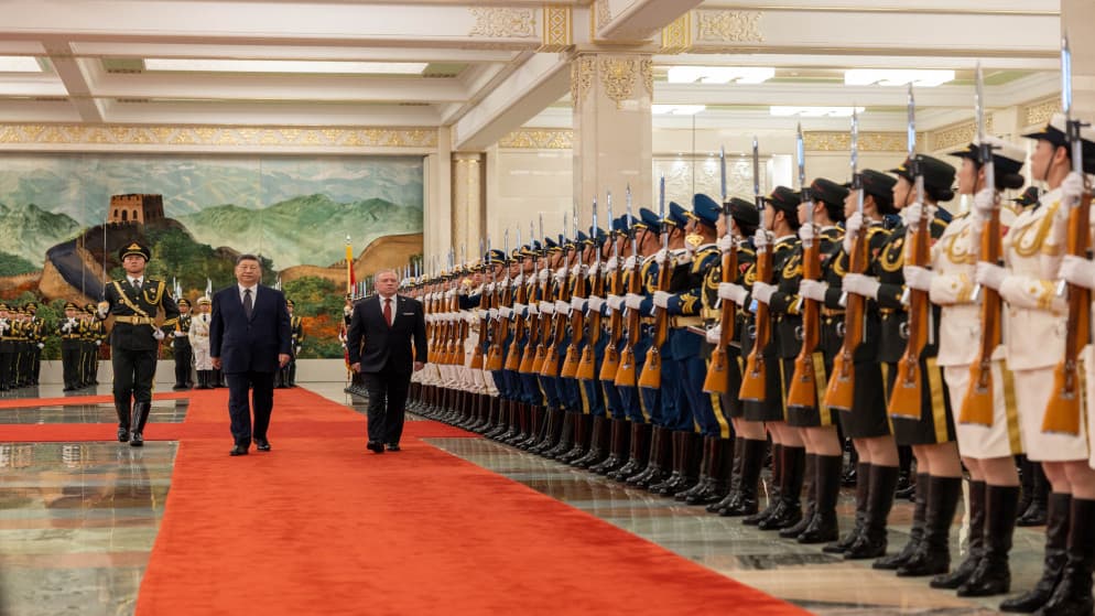 Chinese president's remarks on Jordan