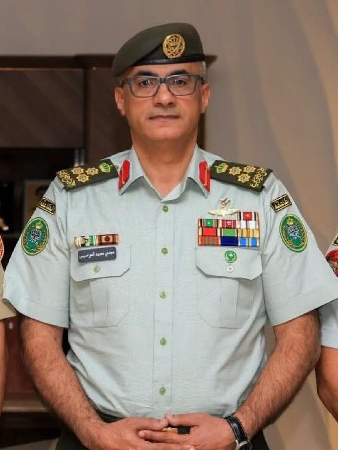 Army Commander Major General Al-Harasiss CV