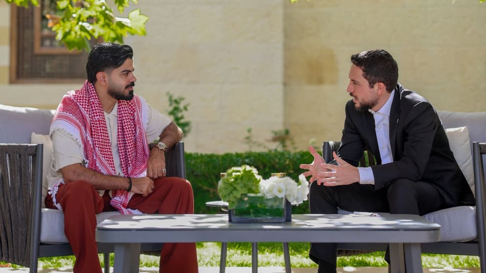 Crown Prince welcomes traveler Jo Hattab