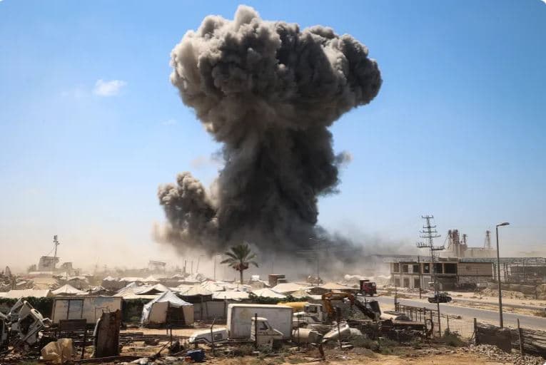 Google satellite images of Gaza