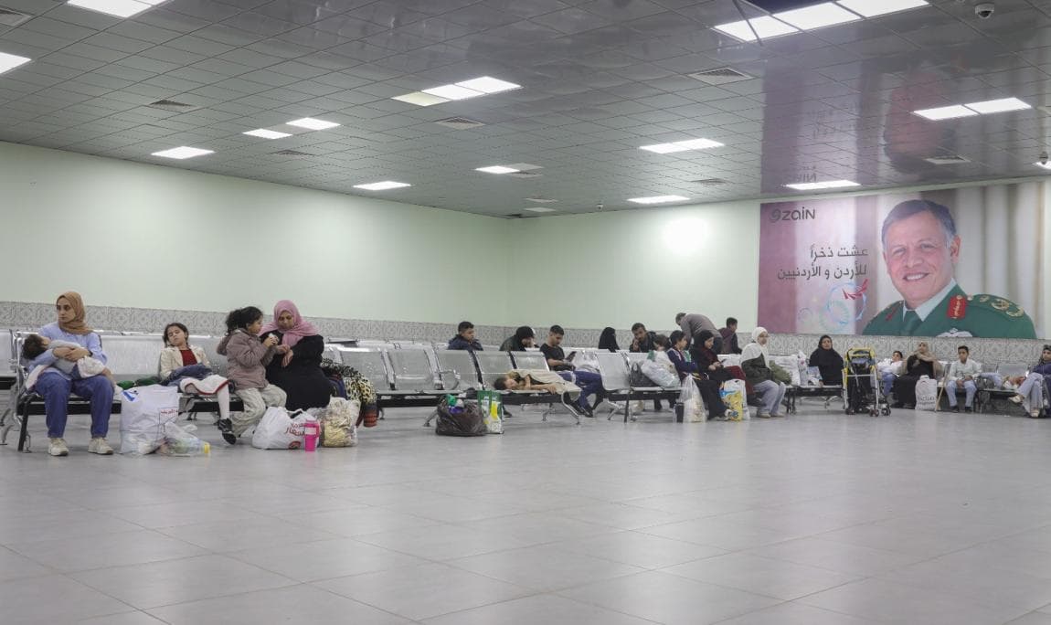 Gaza Children Return After Treatment