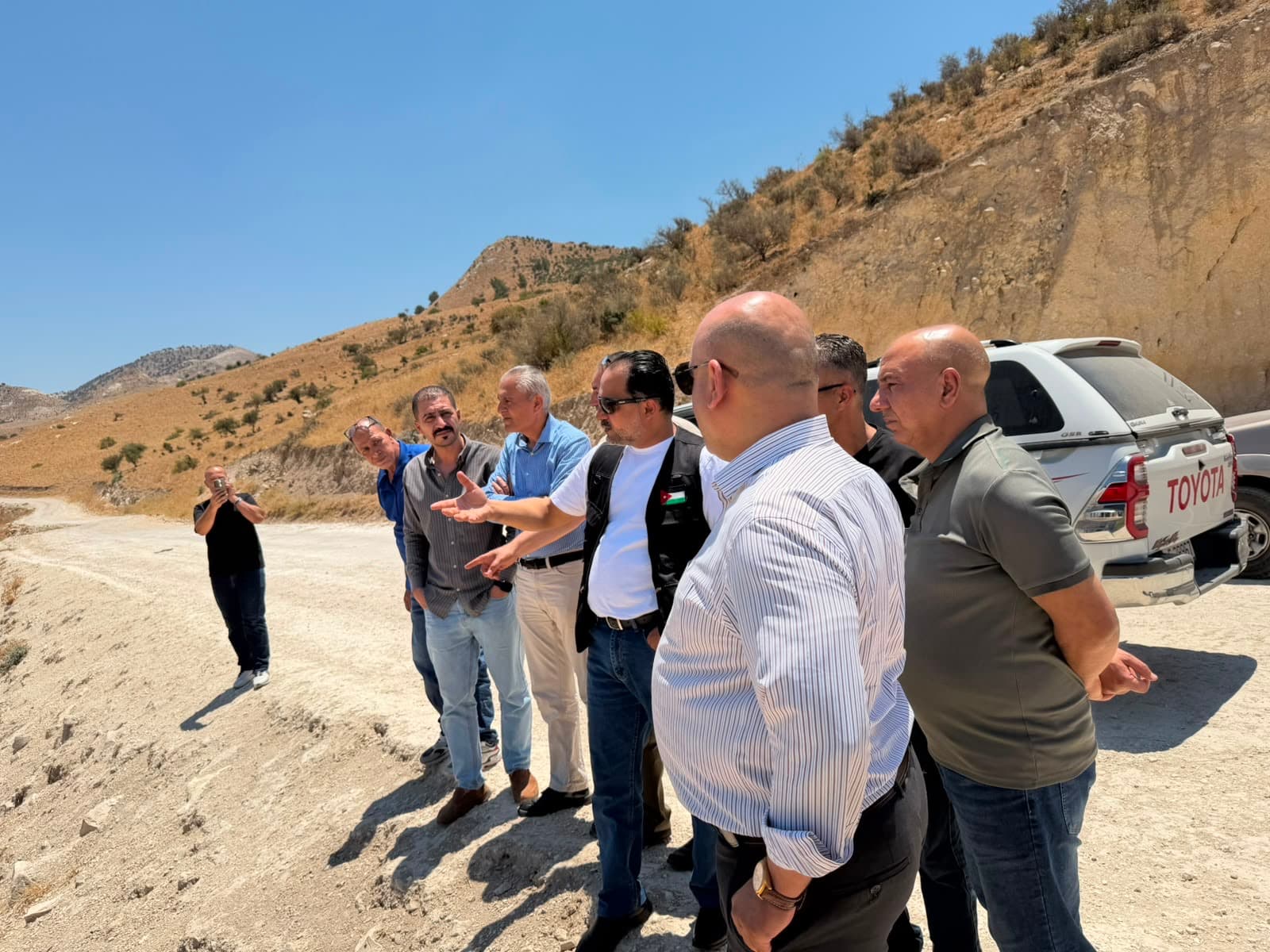 Al-Heissa and Al-Bata'ina examine northern water sources