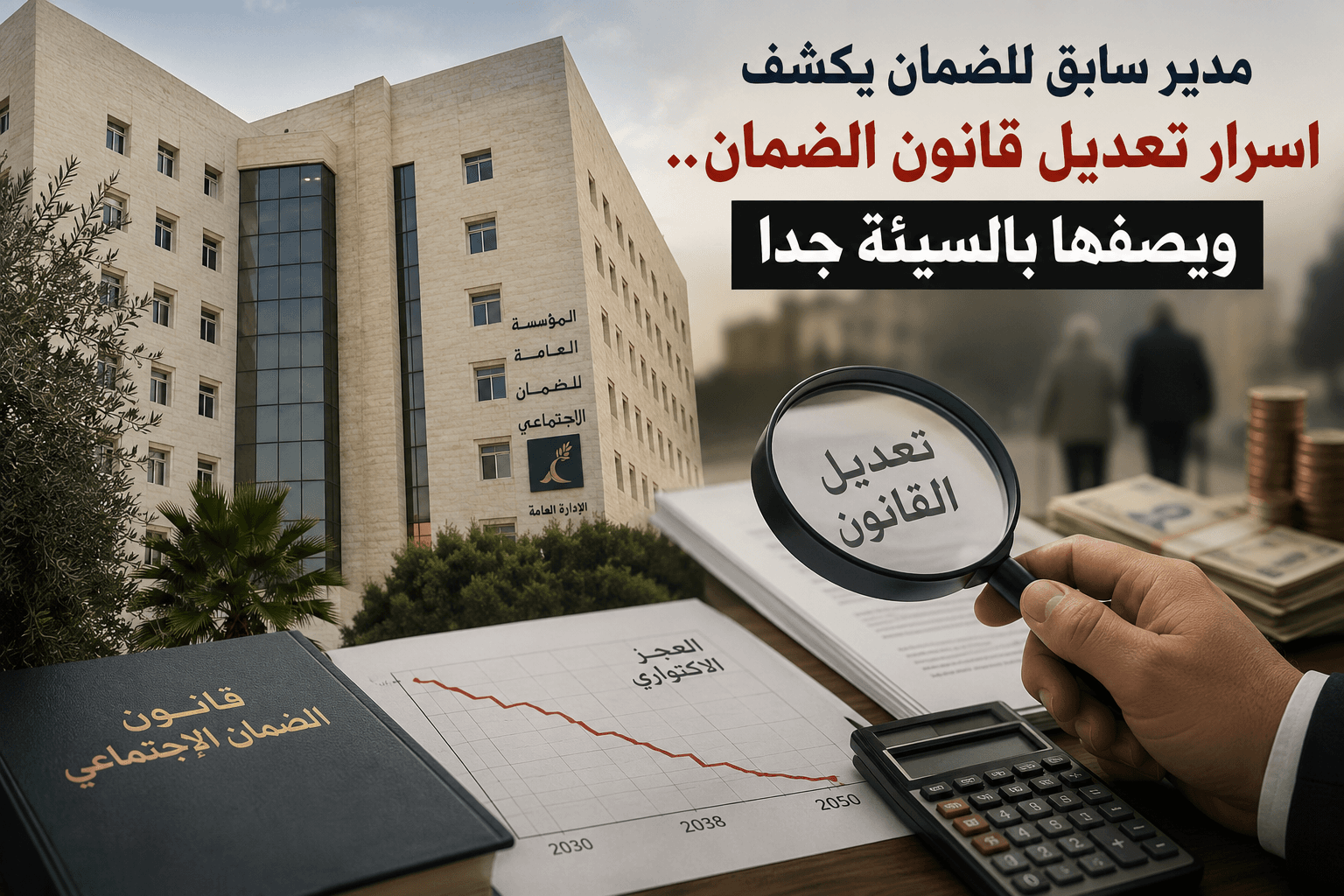 مدير سابق يكشف أسرار تعديل قانون الضمان