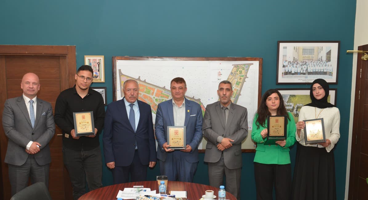 Petra University Honors Nuclear Gold Medal Team