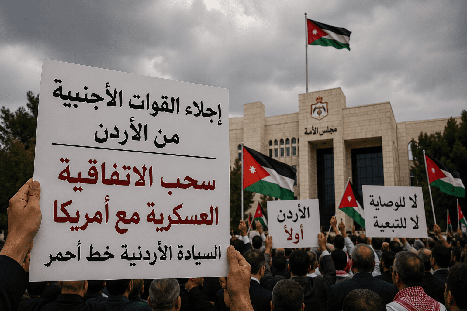 Leaders Push for Troop Withdrawal from Jordan