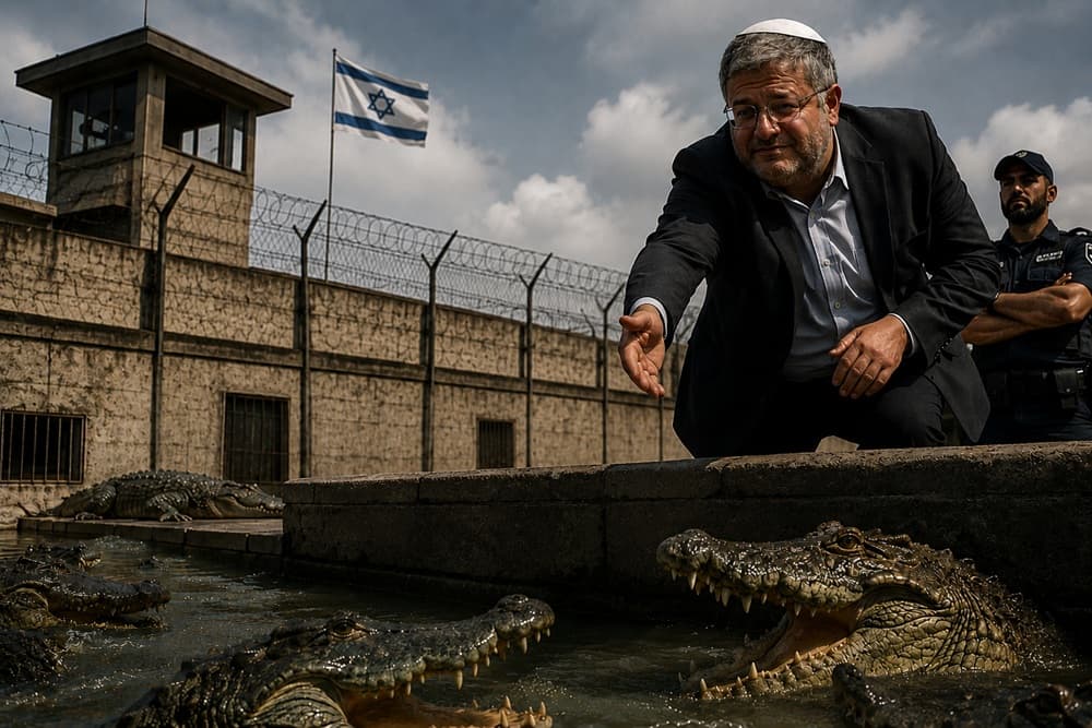 Authorities dig trenches near Hamas detainees