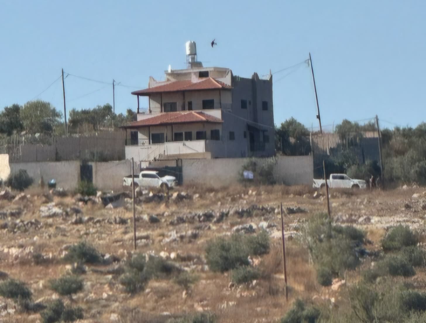 Settlers Take House in Qara'wa Bani Hassan