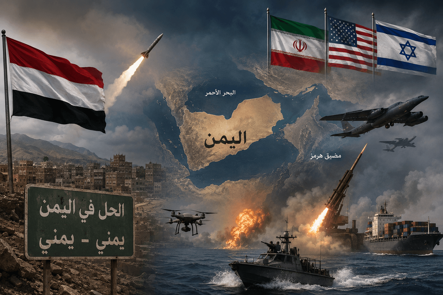 أبو نوار يدعو لحل يمني لنهاية الحرب