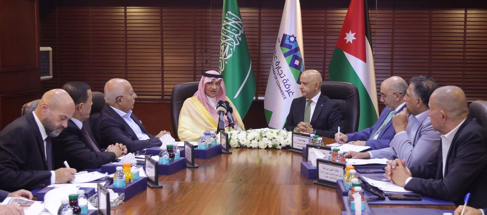 الحاج توفيق يؤكد عمق العلاقات الأردنية السعودية