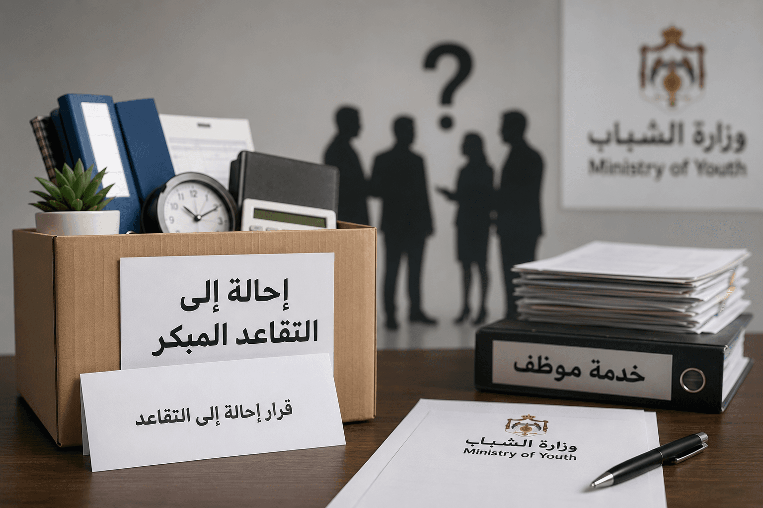 موظفون يطالبون توضيح معايير التقاعد المبكر في وزارة الشباب