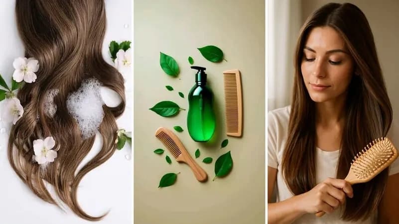 أفضل طرق استخدام الشامبو وزيت الشعر