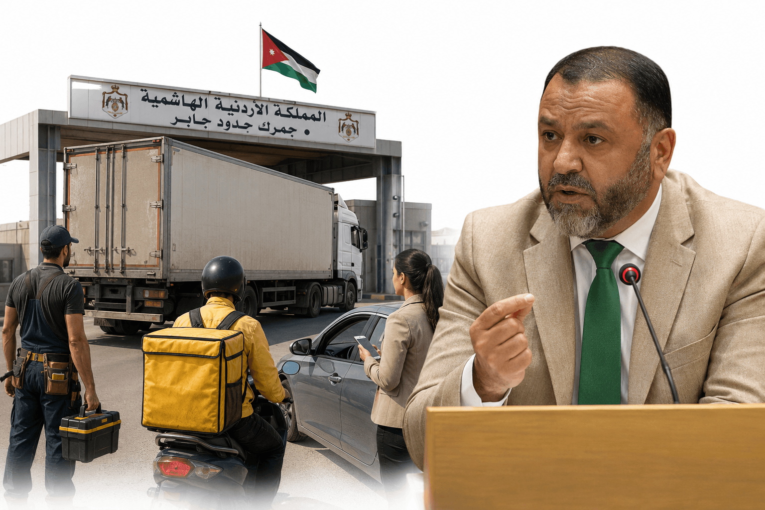 Al-Rawabdeh questions Syrian transit diversion